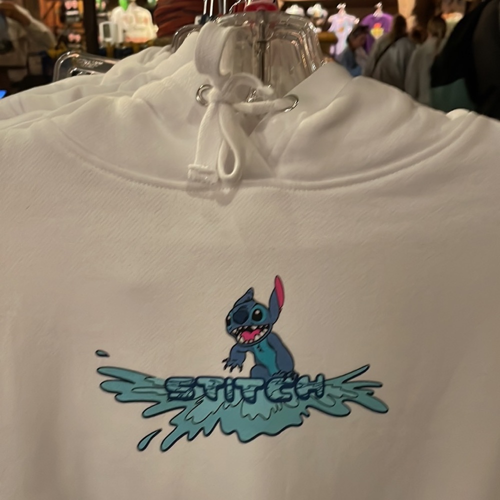 Disney Parks Stitch Pullover Hoodie NWT - Picture 5 of 5